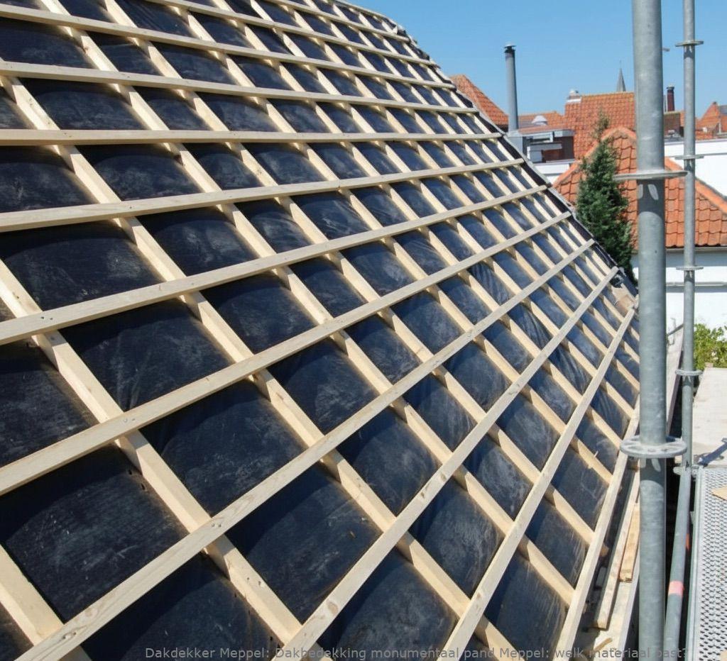 Dakbedekking monumentaal pand Meppel: welk materiaal past?